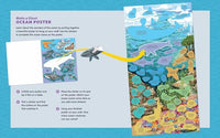 Creatures of the Ocean Sticker Poster