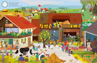 A Day on Fluffyville Farm: A Look-and-Find-Book