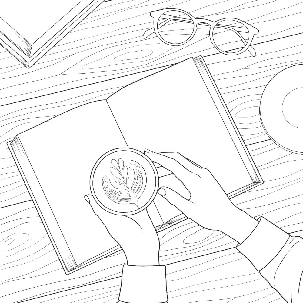 Bookish: The Coloring Book: Art & Ephemera for Bookworms & Bibliophiles