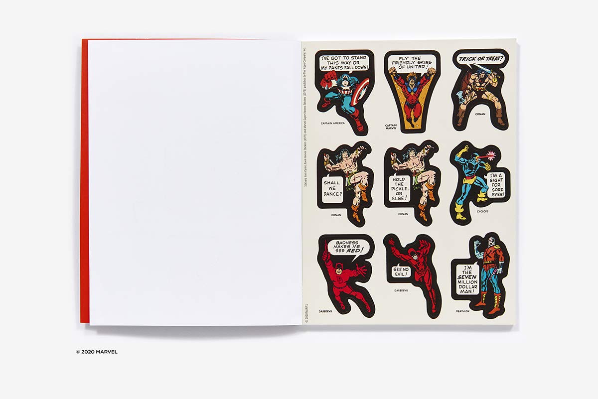 Marvel Classic Sticker Book