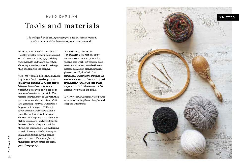 The Mending Directory: Over 50 modern stitch patterns for visible repairs
