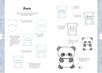 10 Step Drawing: Kawaii: Draw over 50 cute creations in 10 easy steps