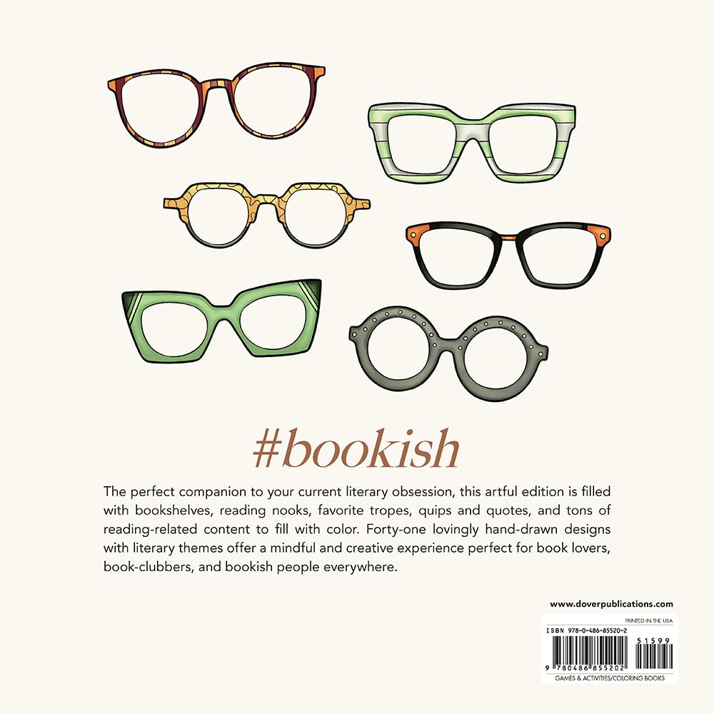 Bookish: The Coloring Book: Art & Ephemera for Bookworms & Bibliophiles