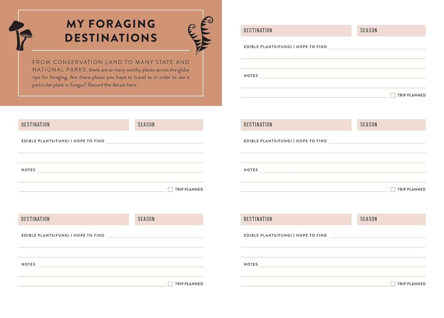 Forager's Journal