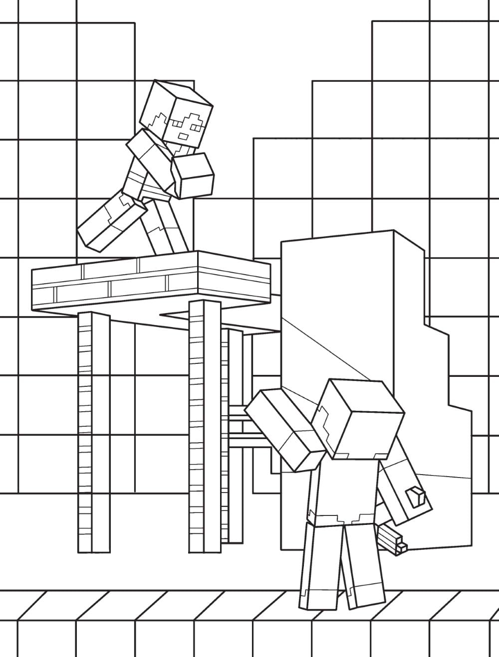 The History of Video Games: A Coloring Book