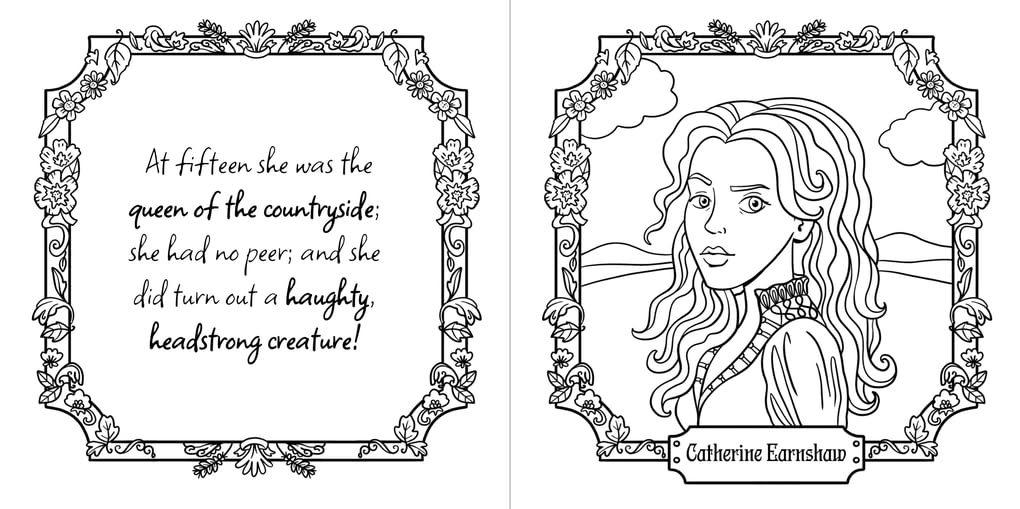 Wuthering Heights Colouring Book