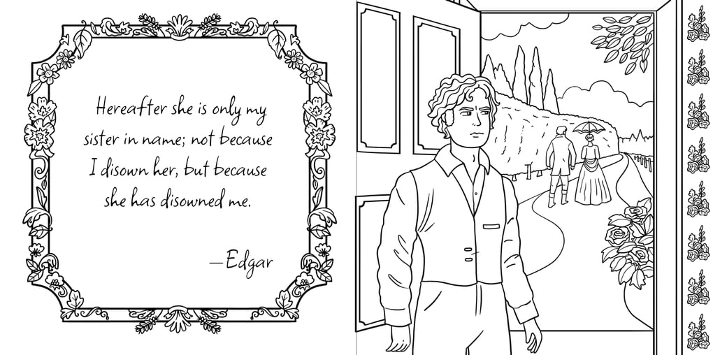 Wuthering Heights Colouring Book