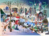 A Book Lover's Christmas 1000 Piece Puzzle: A 1000-Piece Jigsaw Puzzle