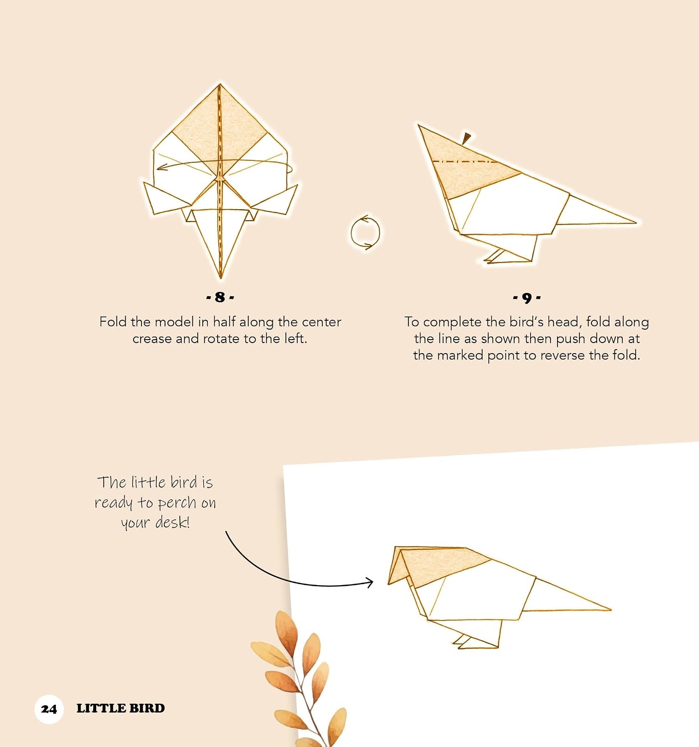 Easy Origami Birds