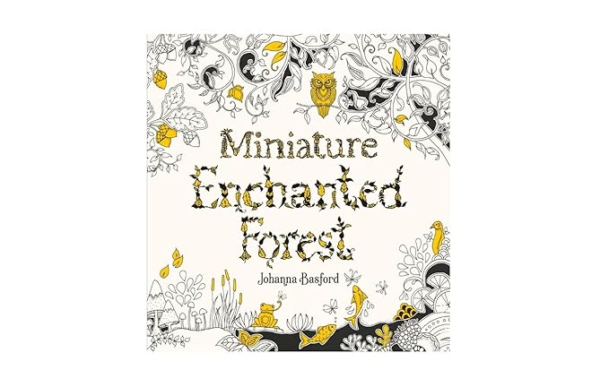 Miniature Enchanted Forest: A Pocket-Sized Adventure Coloring Book