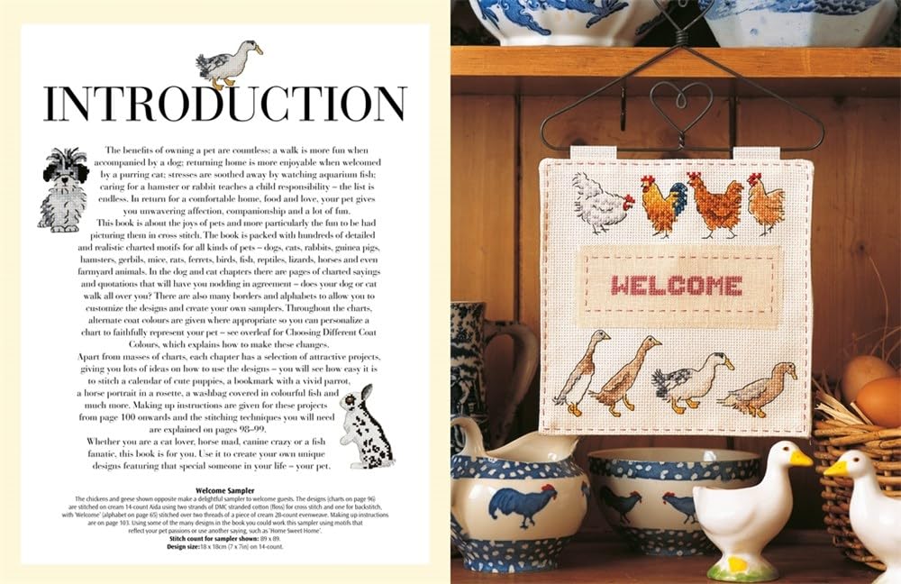 The Ultimate Cross Stitch Pet Collection: Over 400 animal portraits and motifs to stitch