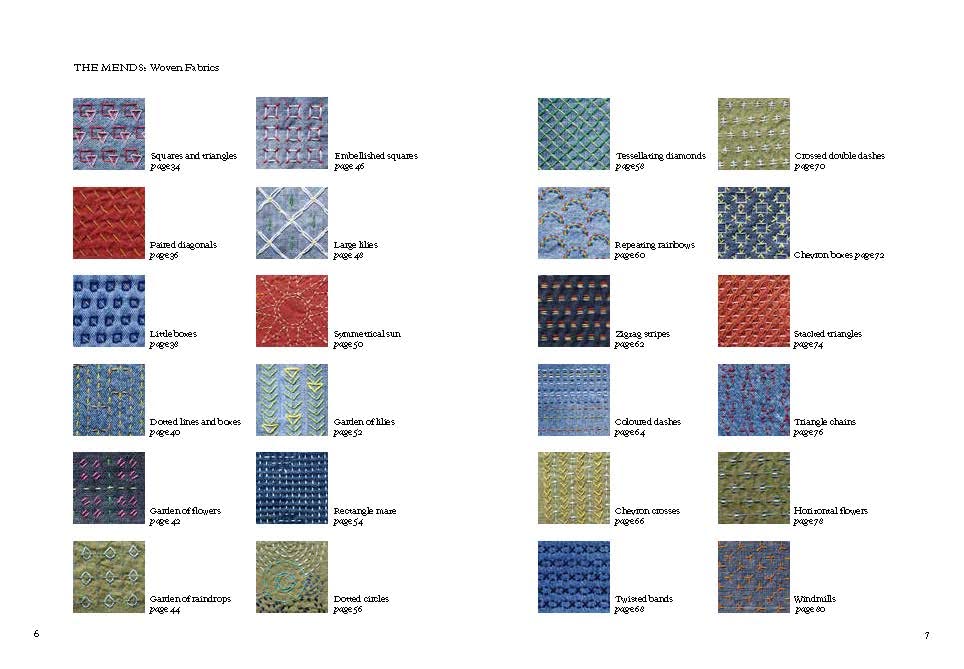 The Mending Directory: Over 50 modern stitch patterns for visible repairs