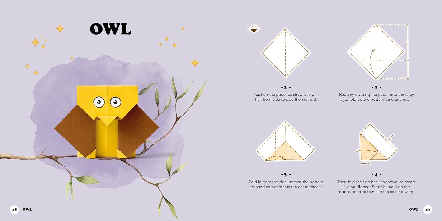 Easy Origami Birds
