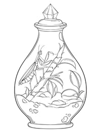 Bugs & Blooms: A Botanical Coloring Book
