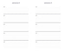 Marimekko One Line a Day (Blue Unikko) - A Five-Year Memory Book