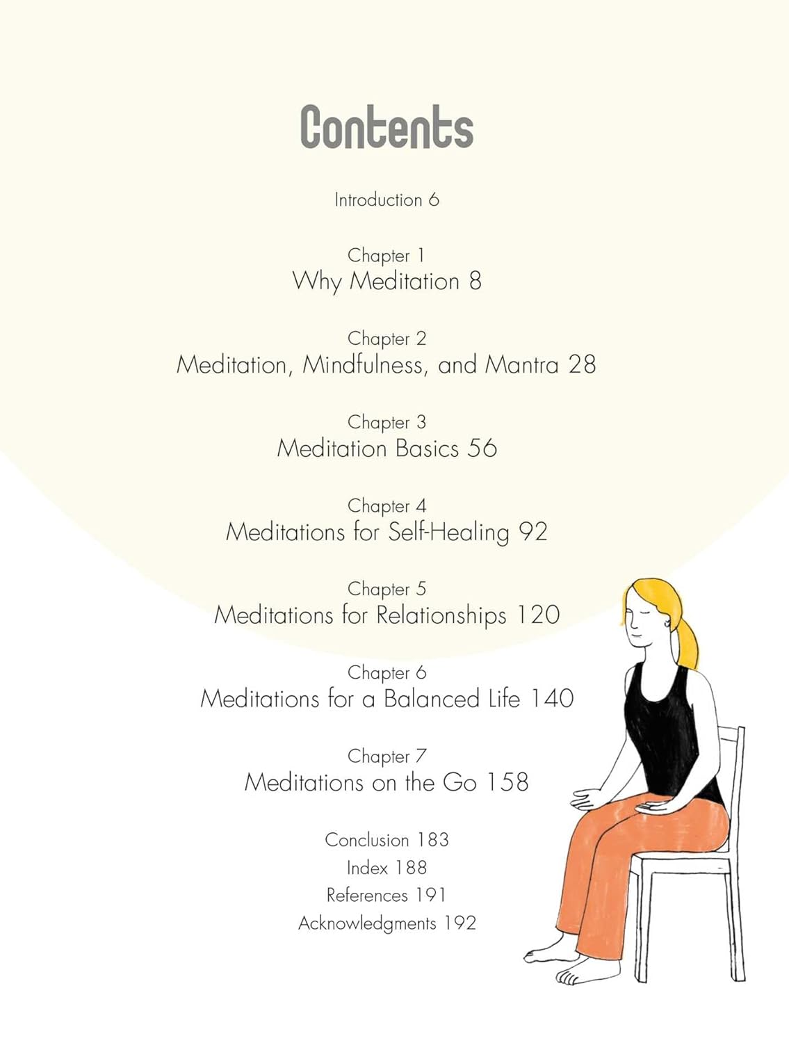 The Little Book of Meditation: Easy ways to beat stress, improve well-being, and go with the flow