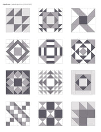 Quilt Builder Card Deck Set #3: 40 more blocks, 8 inspiring layouts, infinite possibilities