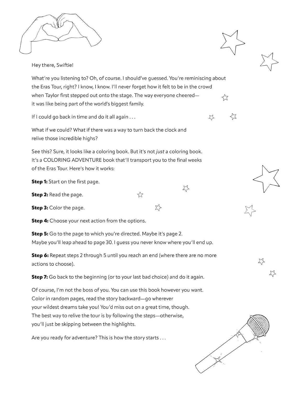 Taylor Swift in Every Era: An Enchanting Coloring Adventure: An Unofficial Coloring Adventure