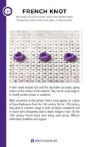 RSN Stitch Bank: The Embroidery Stitches Card Deck