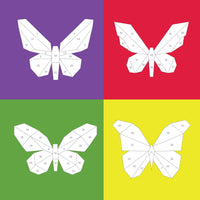 Paint by Sticker Kids: Beautiful Bugs: Create 10 Pictures One Sticker at a Time!