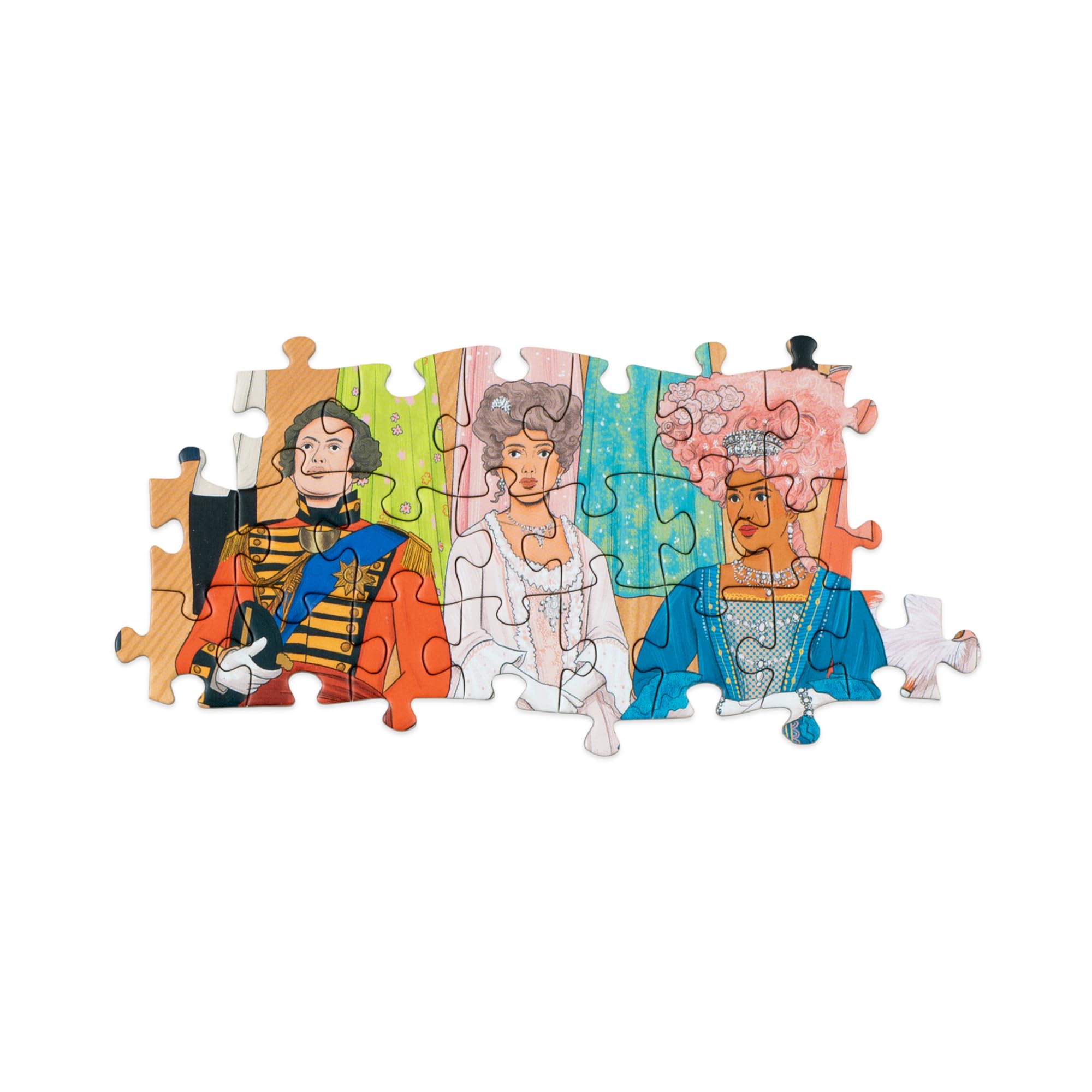 The World of Bridgerton: A 1000-piece jigsaw puzzle with over 30 characters to spot