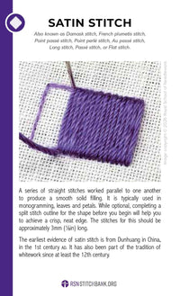 RSN Stitch Bank: The Embroidery Stitches Card Deck