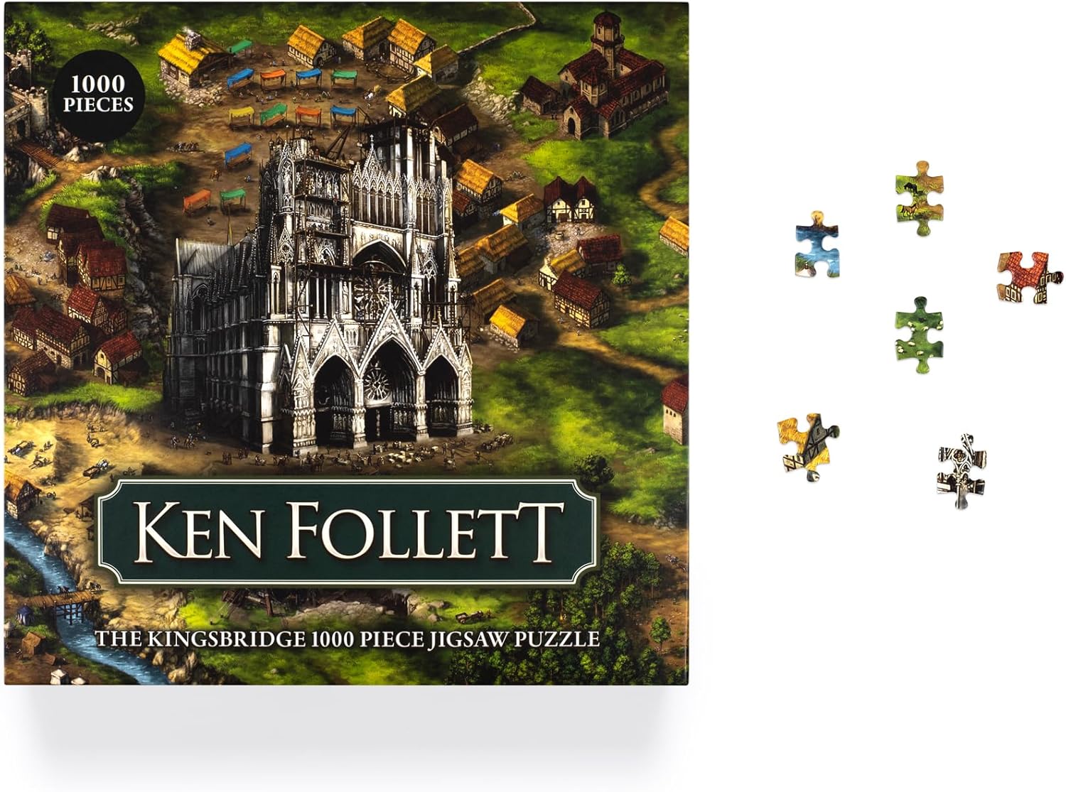 The Kingsbridge 1000-piece Jigsaw Puzzle: The Official Jigsaw Puzzle from the No.1 International