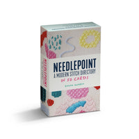Needlepoint: A modern stitch directory in 50 cards