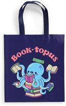 Book-topus Reusable Shopping Bag