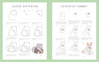 Cute Chibi Cozy Animals: Learn How to Draw 65 Snuggly Friends