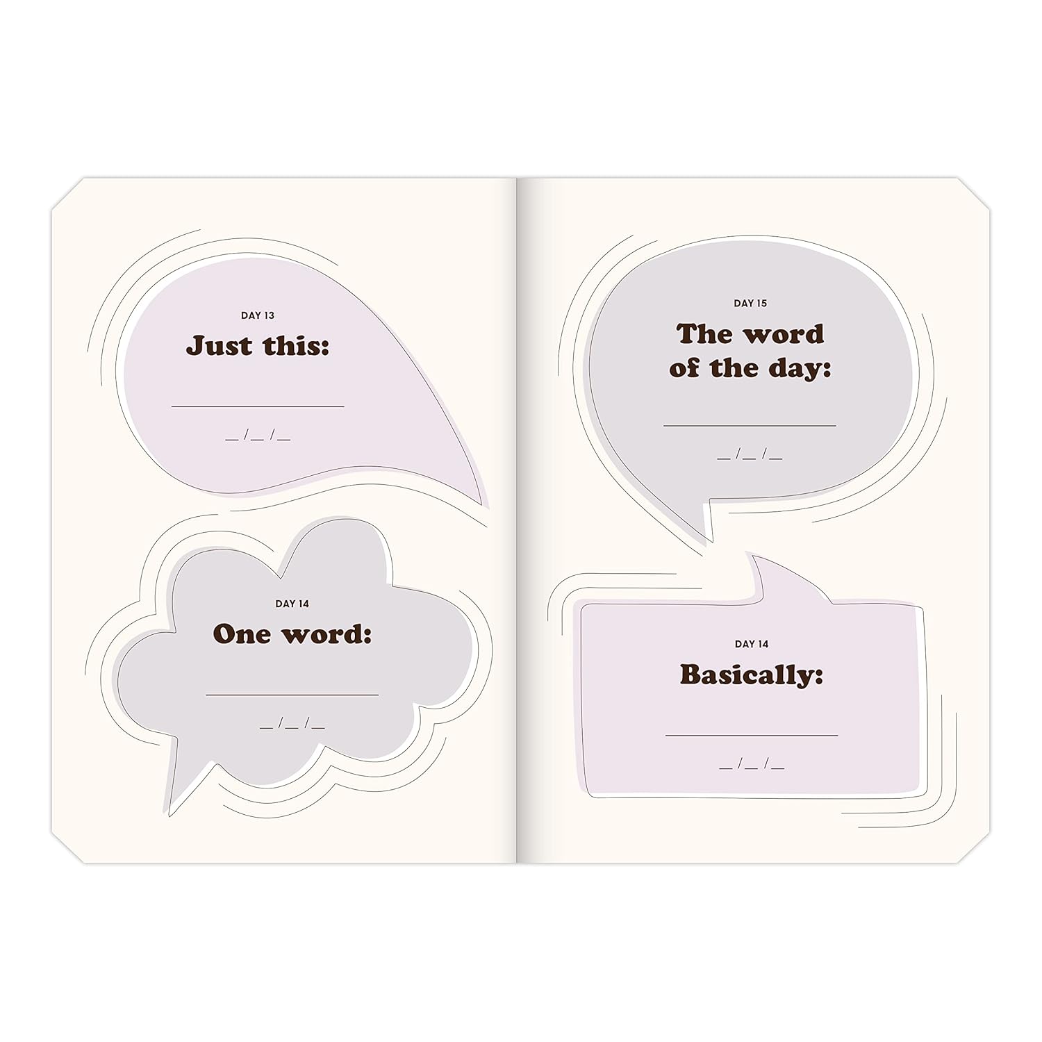 One Word a Day Journal