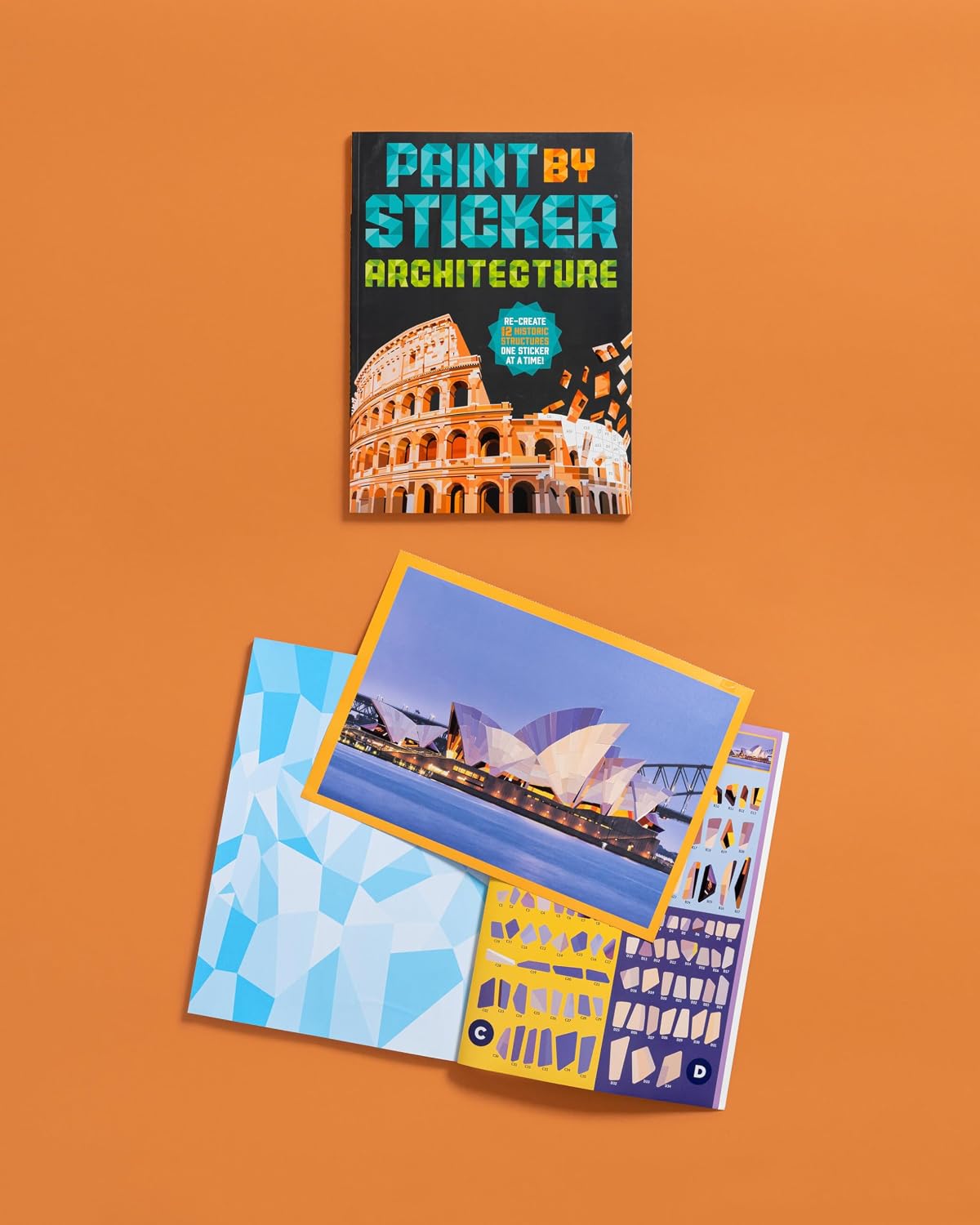 Paint by Sticker: Architecture: Re-create 12 Historic Structures One Sticker at a Time!