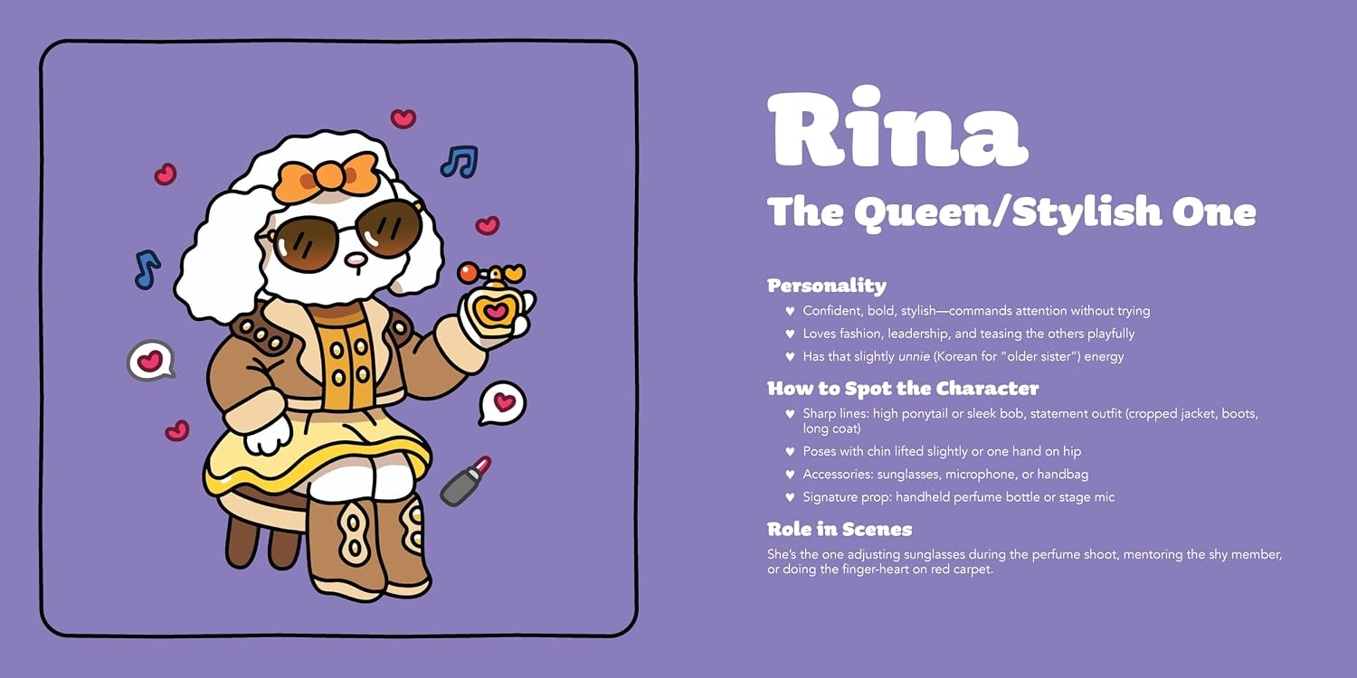 K-Pop Cuties: Adorable Characters to Color