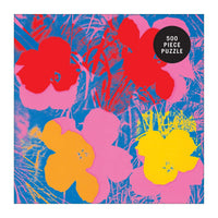 Andy Warhol Flowers 500 Piece Puzzle