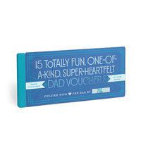 Fill in the Love Dad Vouchers, Booklet of 15 Dad Coupons