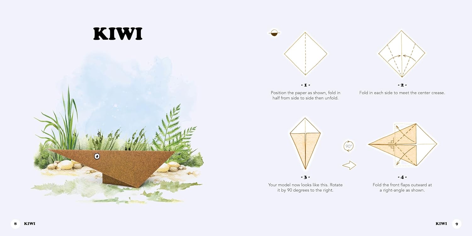 Easy Origami Birds