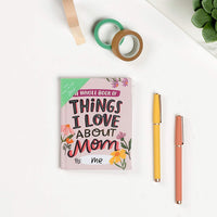About Mom Book Fill in the Love Fill-in-the-Blank Book & Gift Journal