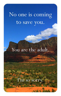 Disappointing Affirmations Deck - 52 Affirmation Cards