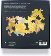 Reef Dream: A Flow State Circular Jigsaw Puzzle