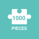 Edible Flowers 1000 Piece Puzzle