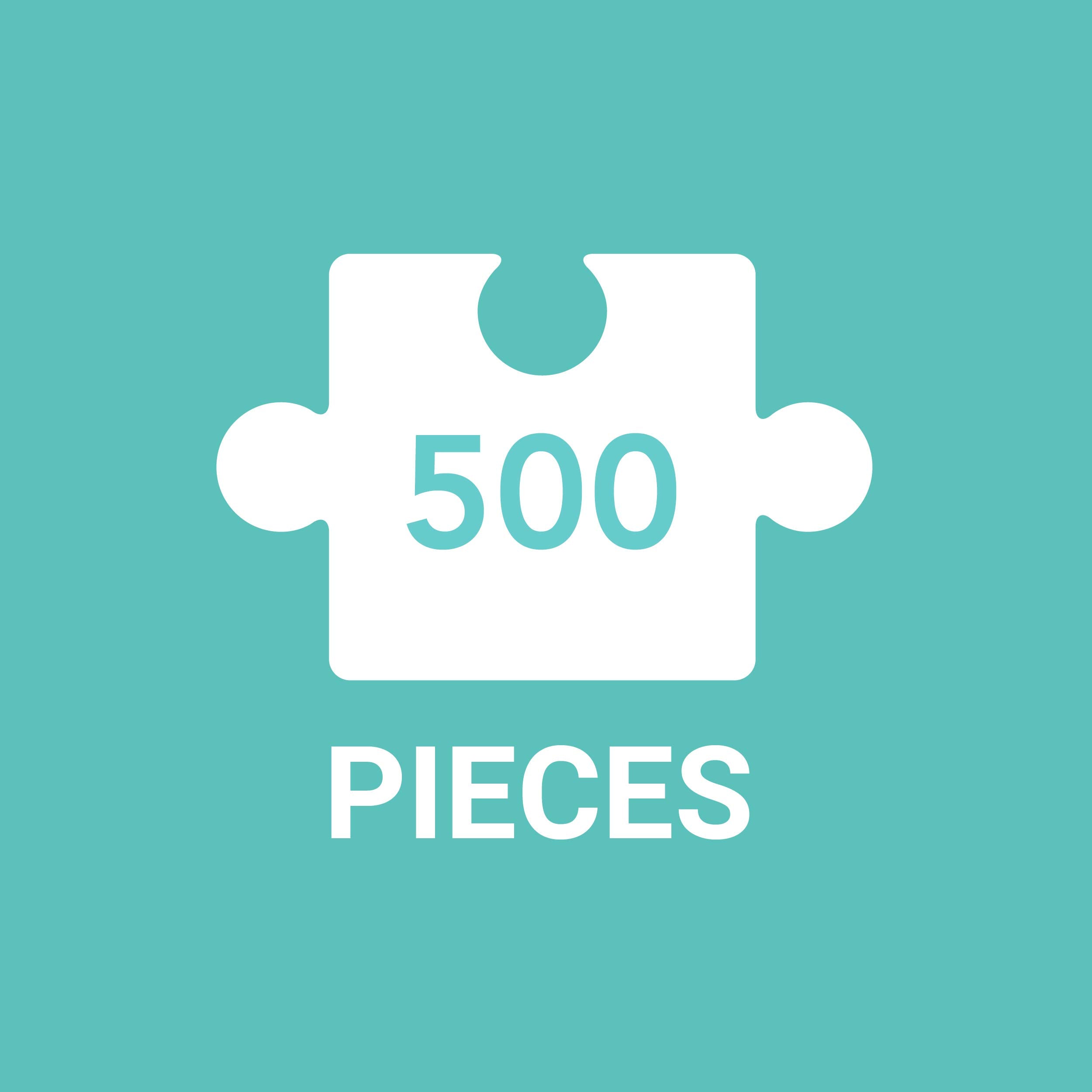 Andy Warhol Flowers 500 Piece Puzzle