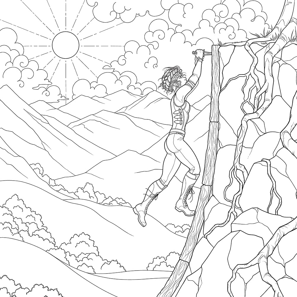 Fourth Wing: The Official Coloring & Sticker Book