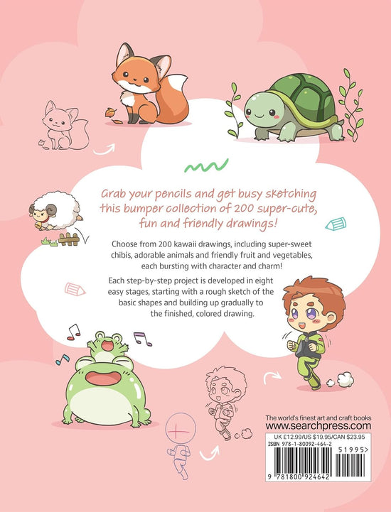 200 Cute Things to Draw: in simple steps
