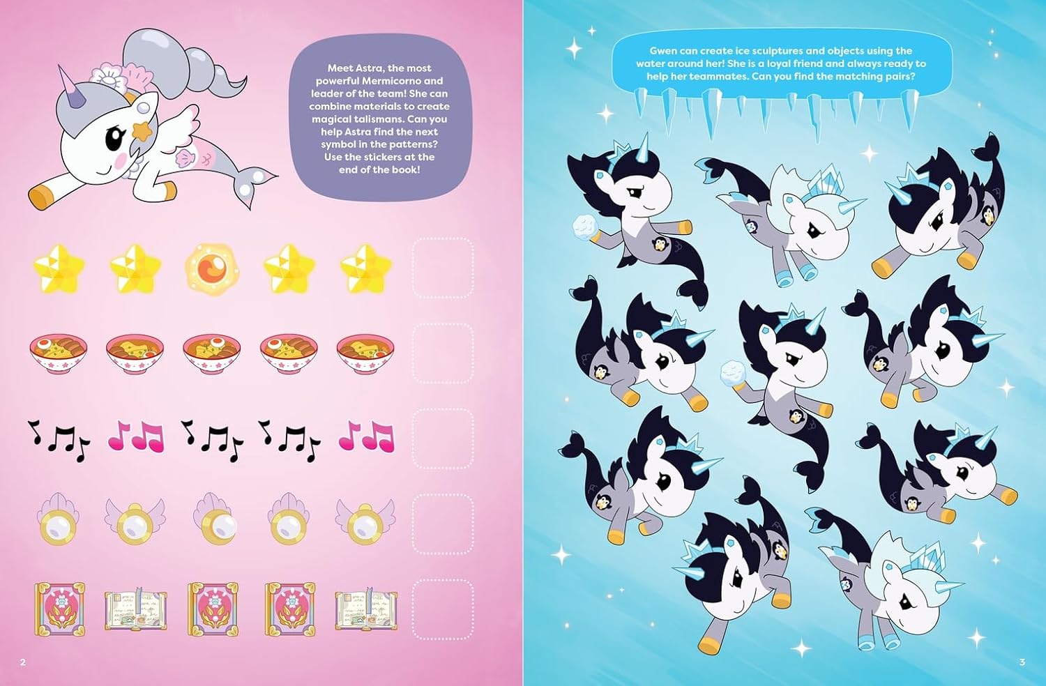 Mermicorno: Starfall Official Sticker Book
