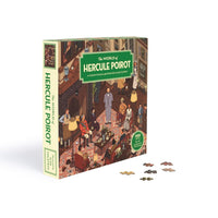 The World of Hercule Poirot: A 1000-piece Jigsaw Puzzle with over 100 Clues to Spot: A Gift for Fans of Agatha Christie