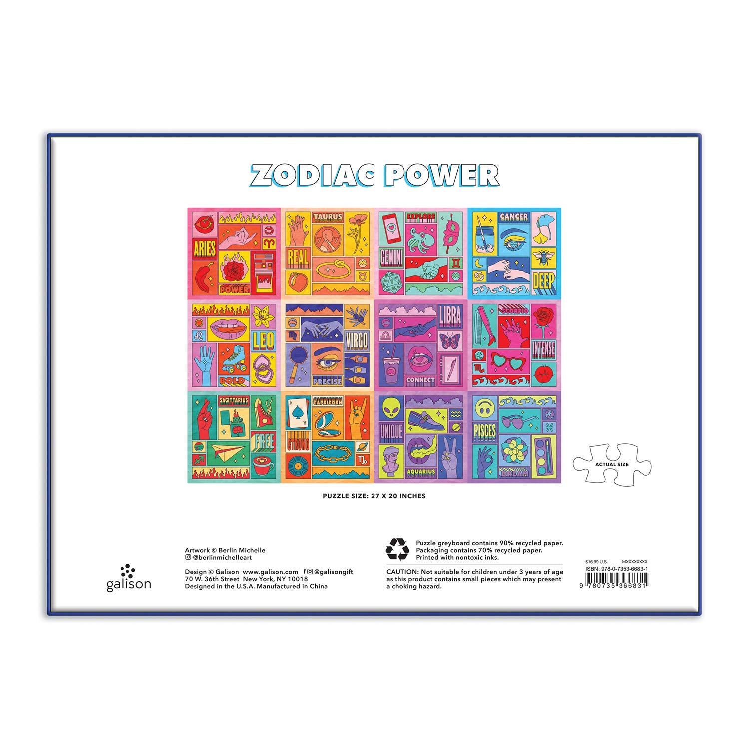 Zodiac Power 1000 Piece Puzzle