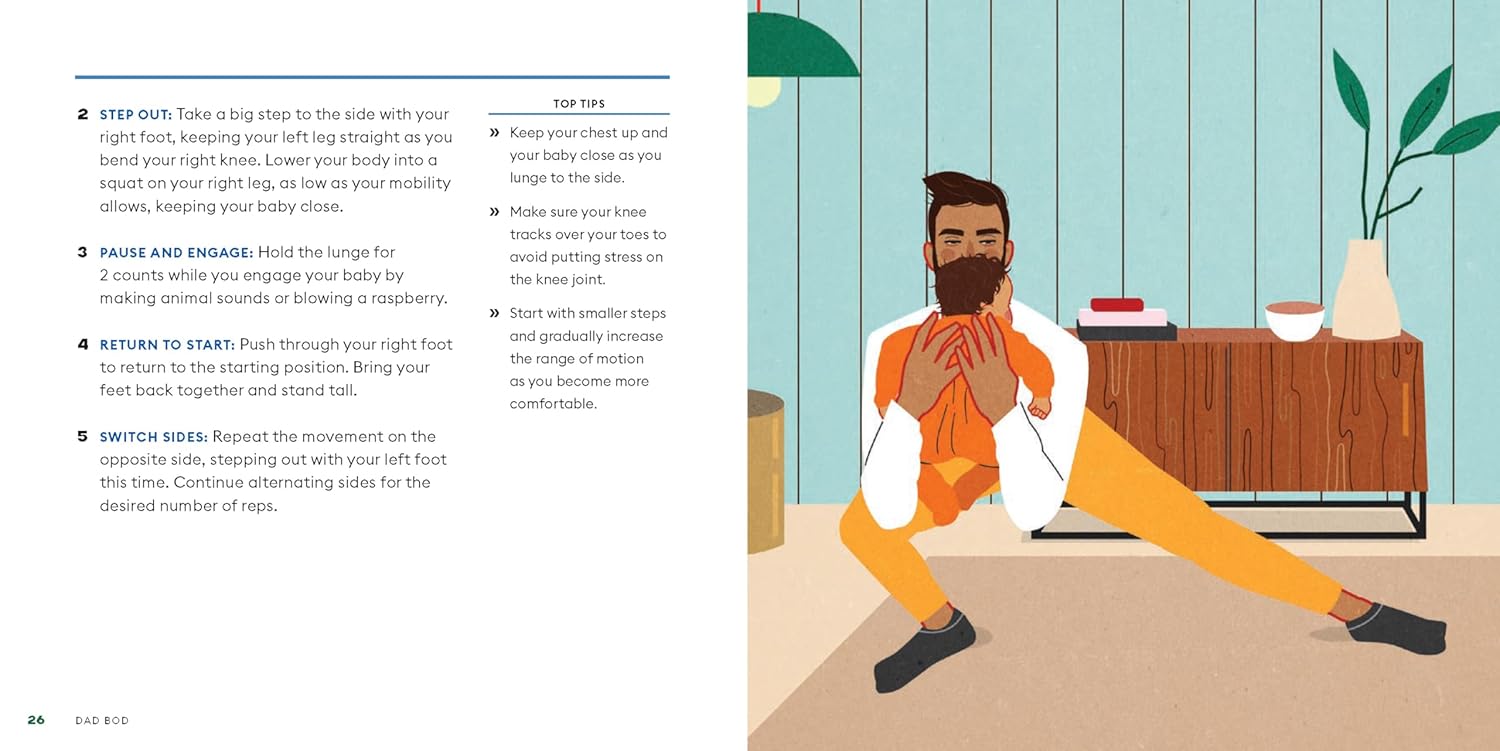 Dad Bod: Get Fit and Bond with Your Baby―30 Exercises and Routines