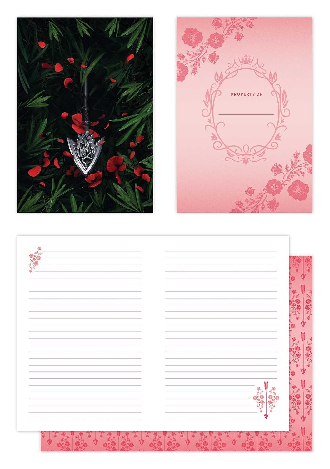 Lauren Roberts: Powerless Trilogy Stationery Set