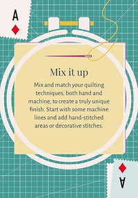 The Artful Hand Playing Cards: Quilting Tips & Tricks