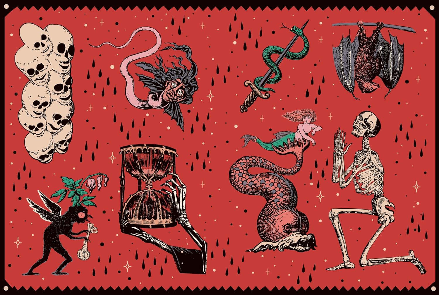 Stickertopium: Gorgeous Gothic: Over 400 Stunning Stickers